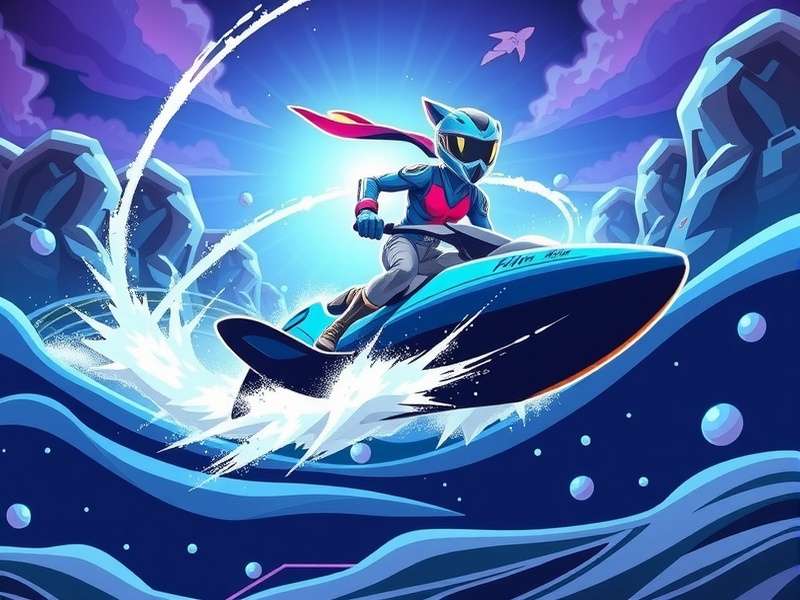 Fin Power Rider Game Banner